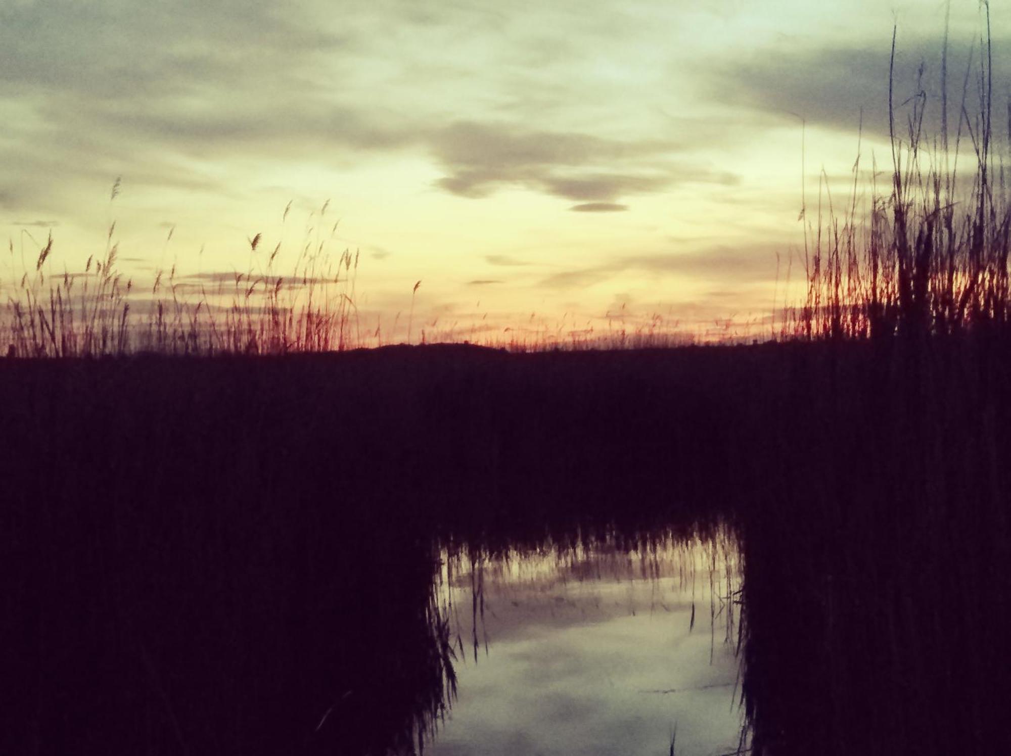 Pfahlbau Sunset I Toplage Elektroboot Inklusive Rust Dış mekan fotoğraf