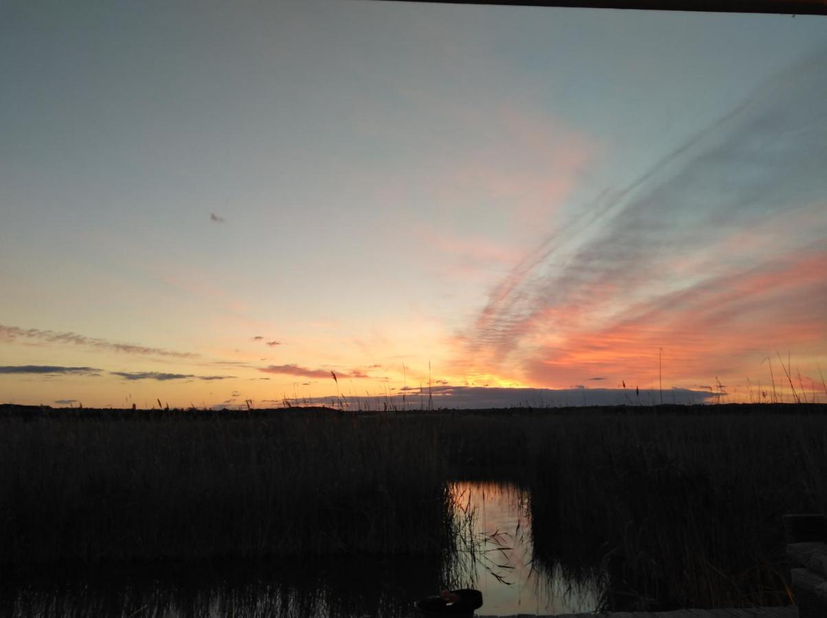 Pfahlbau Sunset I Toplage Elektroboot Inklusive Rust Dış mekan fotoğraf