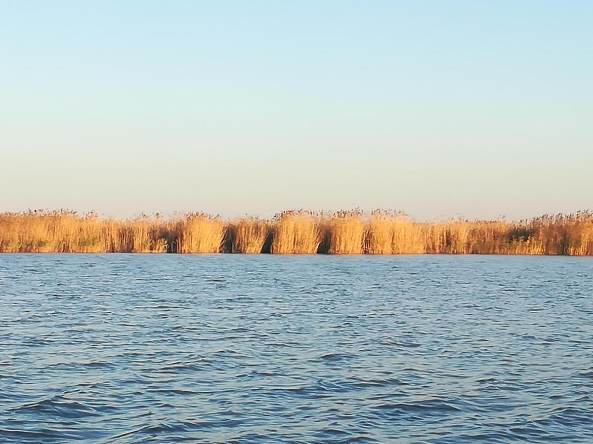 Pfahlbau Sunset I Toplage Elektroboot Inklusive Rust Dış mekan fotoğraf